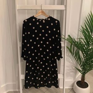 Kate Spade Deco Dizzy Polka Dot Dress Size 12